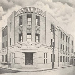 「建築と社会」1928（昭和3）年1月号より「芝川ビルディング」